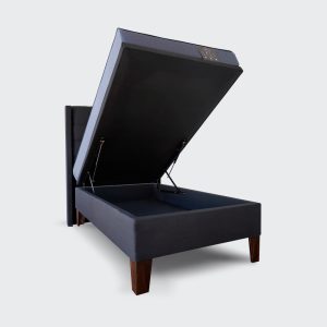 Cama Baúl 1,5 plazas Athenas con respaldo Button