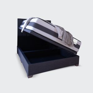 Cama Baúl Elite 2 plaza Colosal con respaldo Tubular