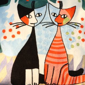 Cojín Decorativo Cat Picasso 50 x 50 cm