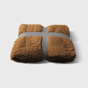 Manta Sherpa Beige 130 x 150 cm