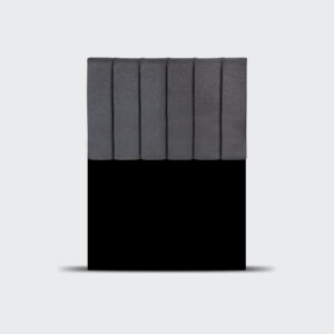 Respaldo de cama 1,5 plazas Tubular Gris