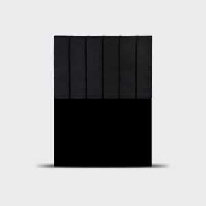 Respaldo de cama 1,5 plazas Tubular Negro