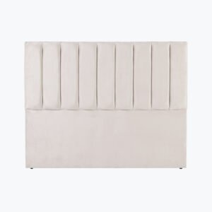 Respaldo de cama King crudo Tubular con soporte a piso