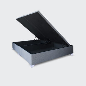 Base baúl 2 plazas Elite apertura horizontal 150x190 gris