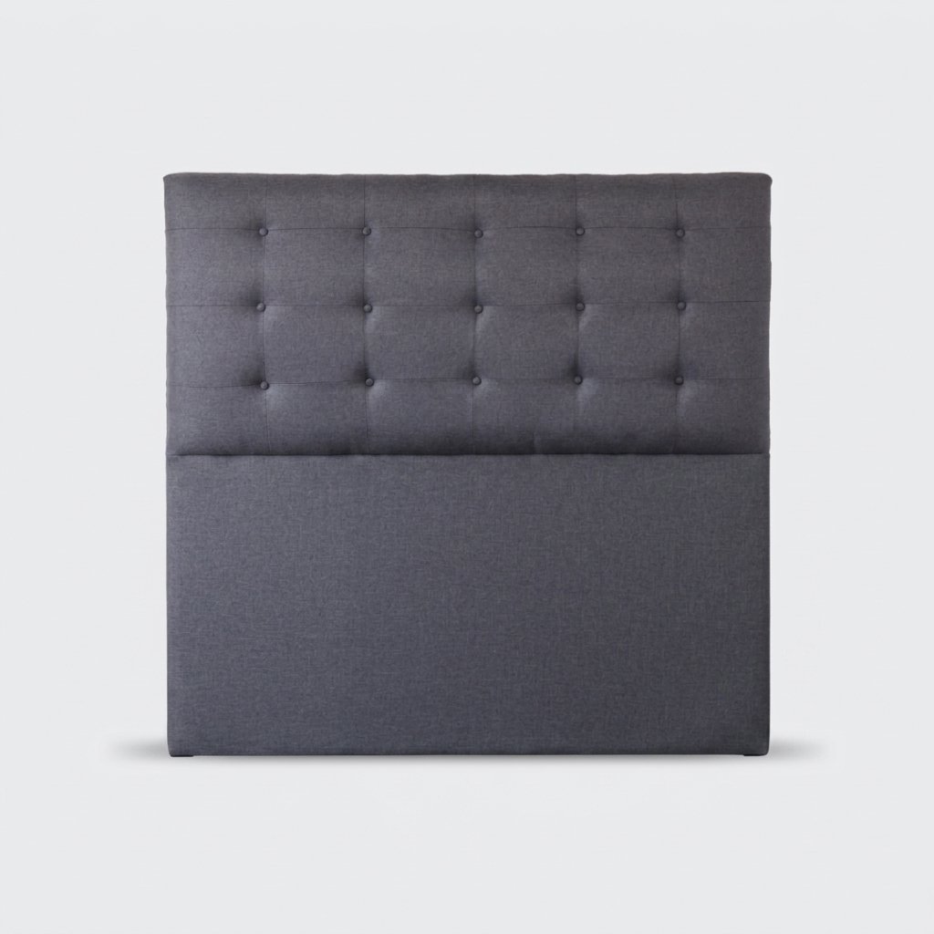 respaldo botone 2 plazas gris completo